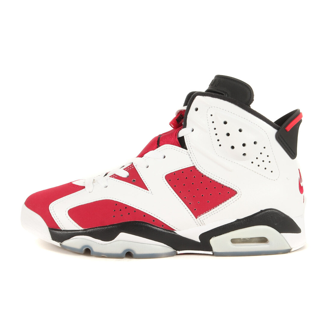 NIKE ナイキ サイズ:28.5cm AIR JORDAN 6 RETRO CARMINE 2021年製 / CT8529-106 エアジョーダン6 レトロ ホワイト カーマイン US10.5 ハイカット スニーカー バスケット シューズ 靴 【メンズ】【美品】