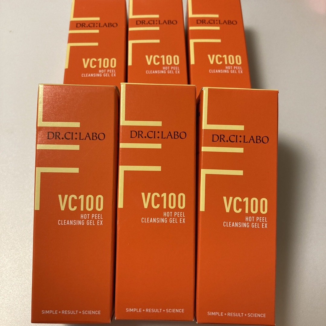 Dr.Ci Labo(ドクターシーラボ)のドクターシーラボ VC100 ホットピールクレンジングゲルEX メイク落とし コスメ/美容のスキンケア/基礎化粧品(クレンジング/メイク落とし)の商品写真