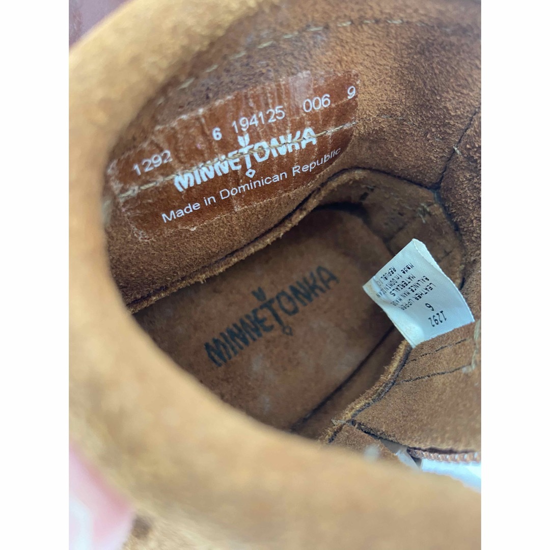 Minnetonka(ミネトンカ)のminnetonka ミネトンカ  6 キッズ フリンジ ブーツ キッズ/ベビー/マタニティのベビー靴/シューズ(~14cm)(ブーツ)の商品写真