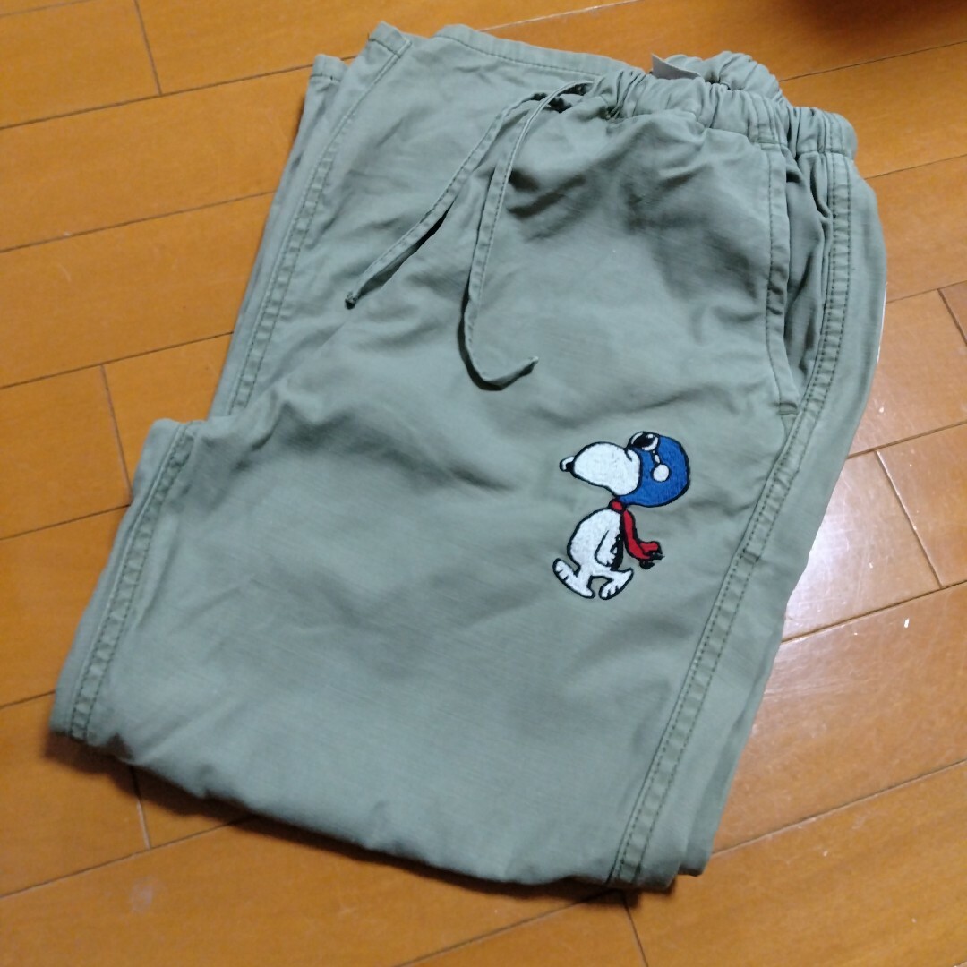 爆買い新作 デニムダンガリー☆スヌーピー パンツ 140
