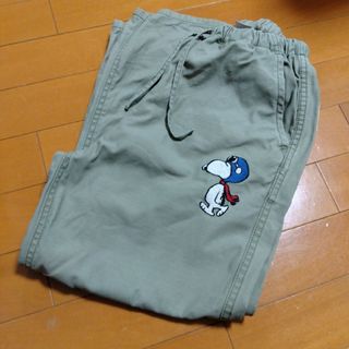 デニムダンガリー(DENIM DUNGAREE)のデニムダンガリー☆スヌーピー　パンツ  140(パンツ/スパッツ)