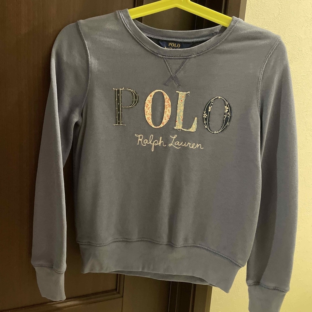 POLO RALPH LAUREN(ポロラルフローレン)の美品★ラルフローレン トレーナー★Mサイズ(8-10歳用) キッズ/ベビー/マタニティのキッズ服女の子用(90cm~)(ジャケット/上着)の商品写真