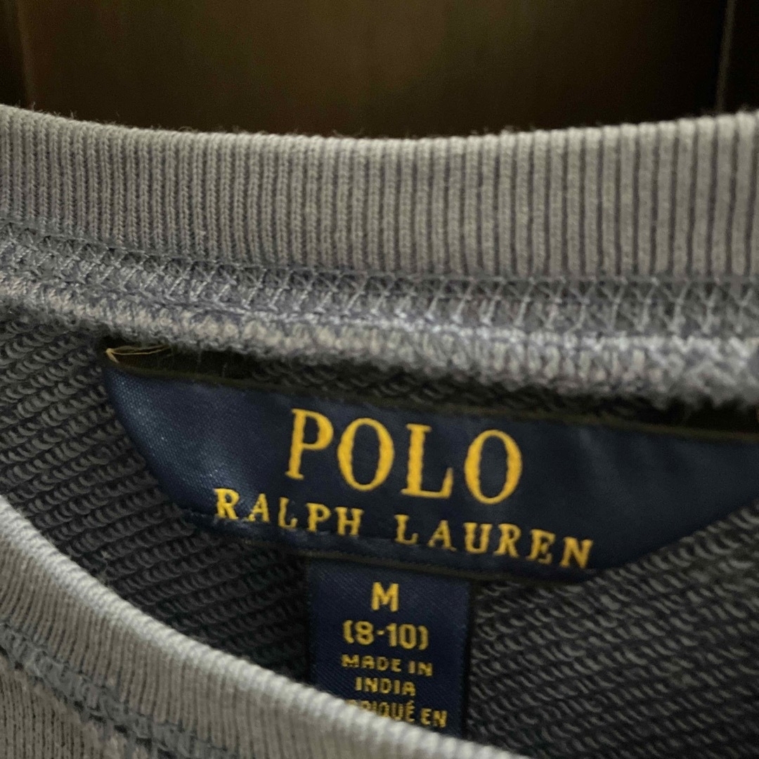 POLO RALPH LAUREN(ポロラルフローレン)の美品★ラルフローレン トレーナー★Mサイズ(8-10歳用) キッズ/ベビー/マタニティのキッズ服女の子用(90cm~)(ジャケット/上着)の商品写真