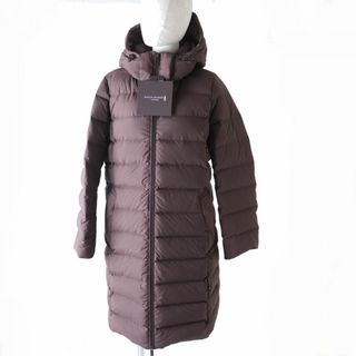 マッキントッシュ(MACKINTOSH)の未使用品★正規品 MACKINTOSH マッキントッシュ G7F12-816 フード付 ZIP UP ロングダウンコート ブラウン 46 大きめサイズ タグ付き(ダウンコート)