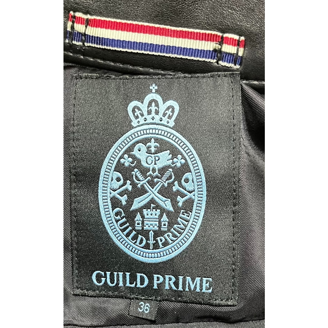 GUILD PRIME(ギルドプライム)のギルドプライム　レザージャケット レディースのジャケット/アウター(ライダースジャケット)の商品写真