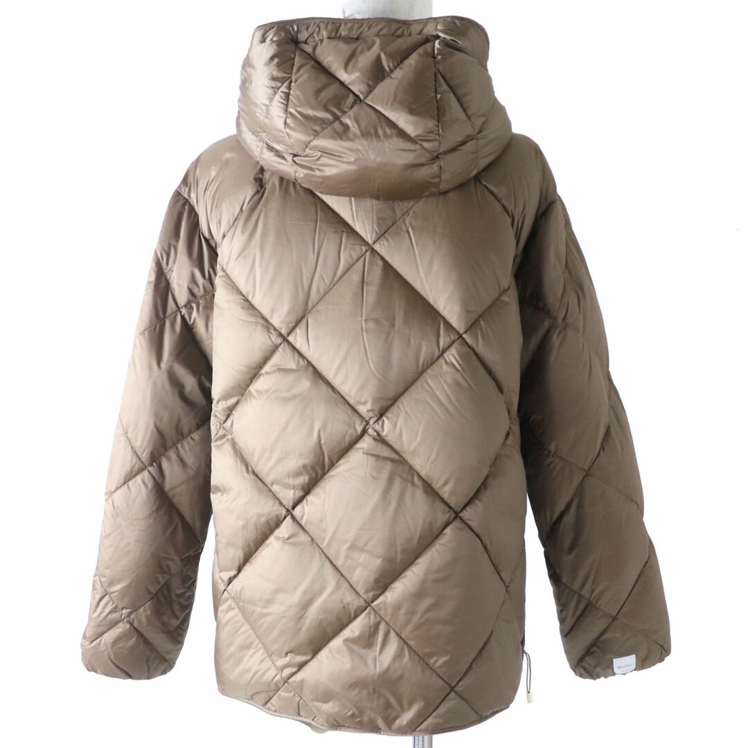 美品】マックスマーラ MaxMara ダウンコート ブラウン-