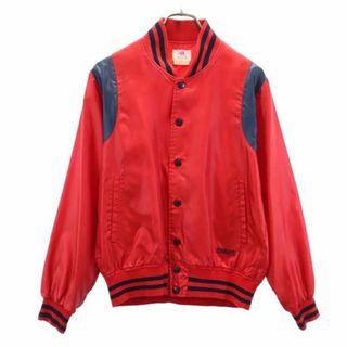 デサント(DESCENTE)のデサント 80s ヴィンテージ ナイロンジャケット M レッド DESCENTE メンズ 【中古】  【231017】(ダッフルコート)