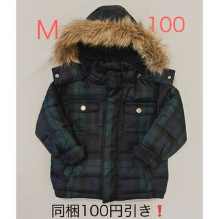 ベビーギャップ(babyGAP)の美品‼️ baby gap チェック アウター 100  M(ジャケット/上着)