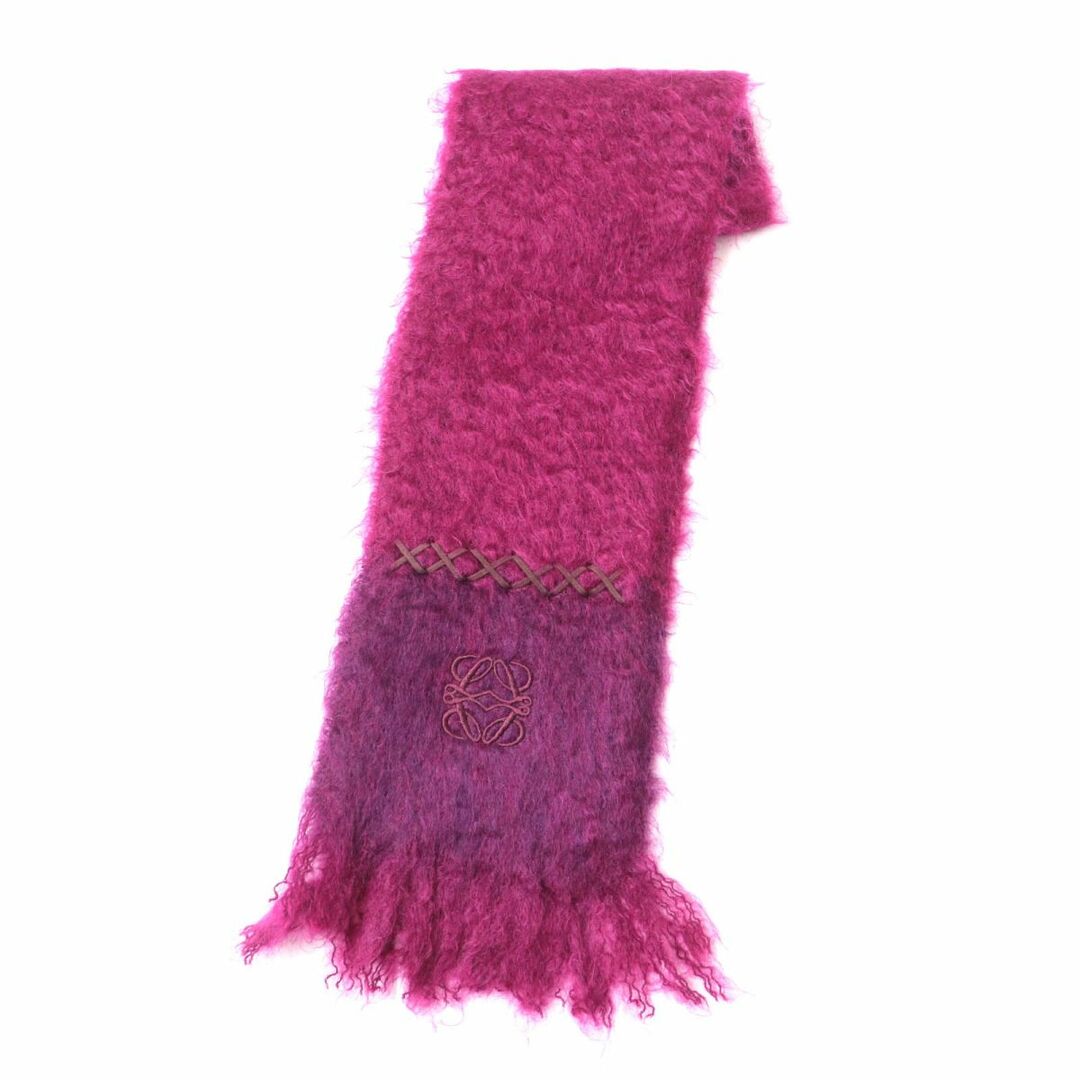 LOEWE - 美品☆正規品 LOEWE ロエベ アナグラム刺繍入り モヘア混