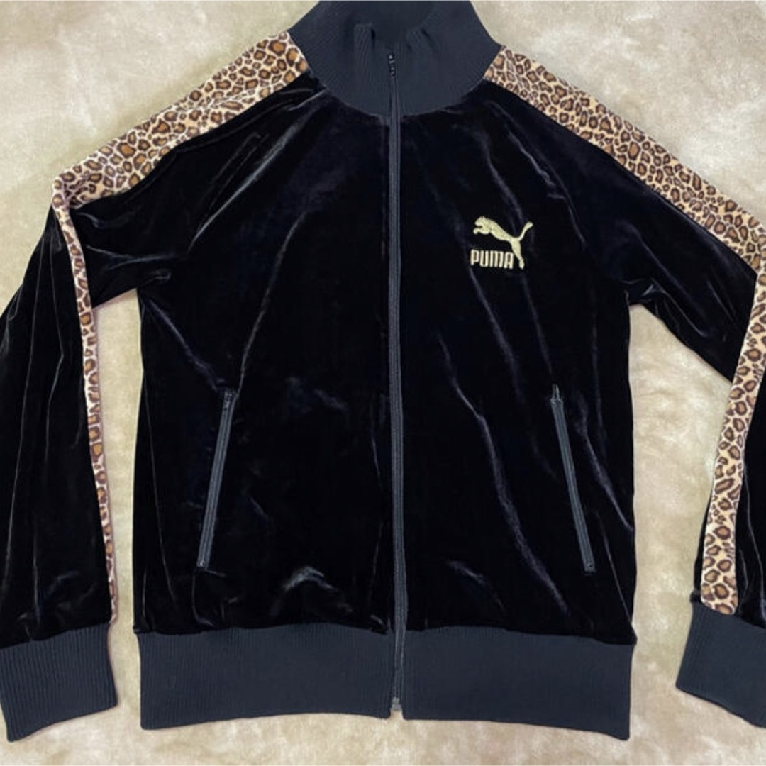 PUMA - PUMA ヒョウ柄 ジャージ セットアップ ベロアの通販 by PUMA - PUMA ヒョウ柄 ジャージ セットアップ ベロアの通販 by