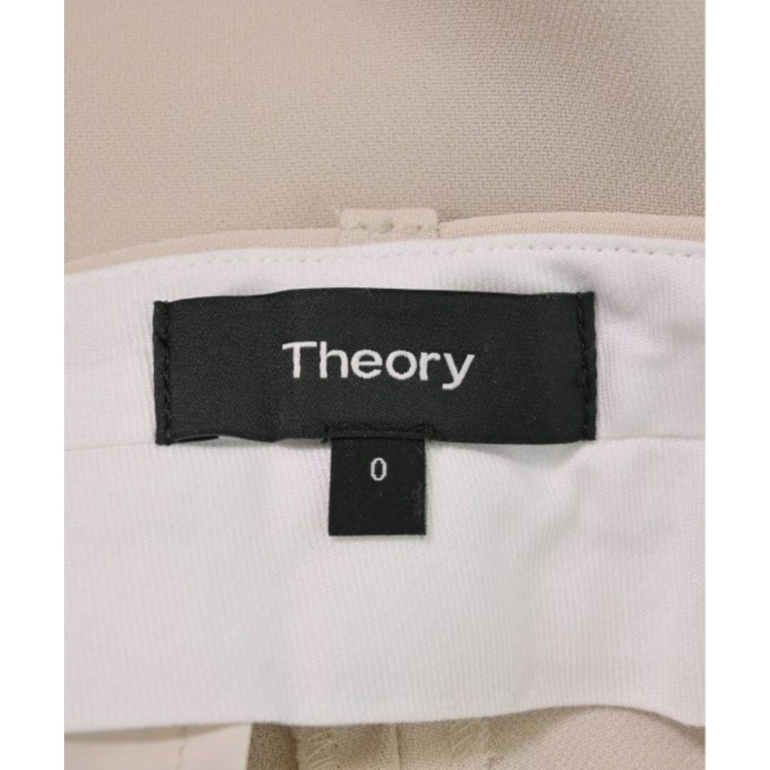 theory - Theory セオリー スラックス 0(S位) 白系 【古着】【中古】の