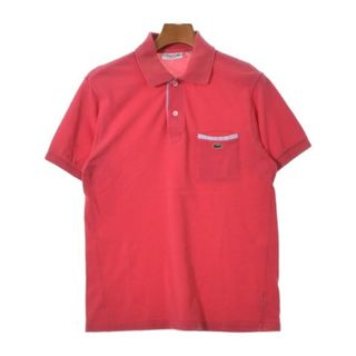 ラコステ(LACOSTE)のLACOSTE ラコステ ポロシャツ 3(M位) ピンク 【古着】【中古】(ポロシャツ)