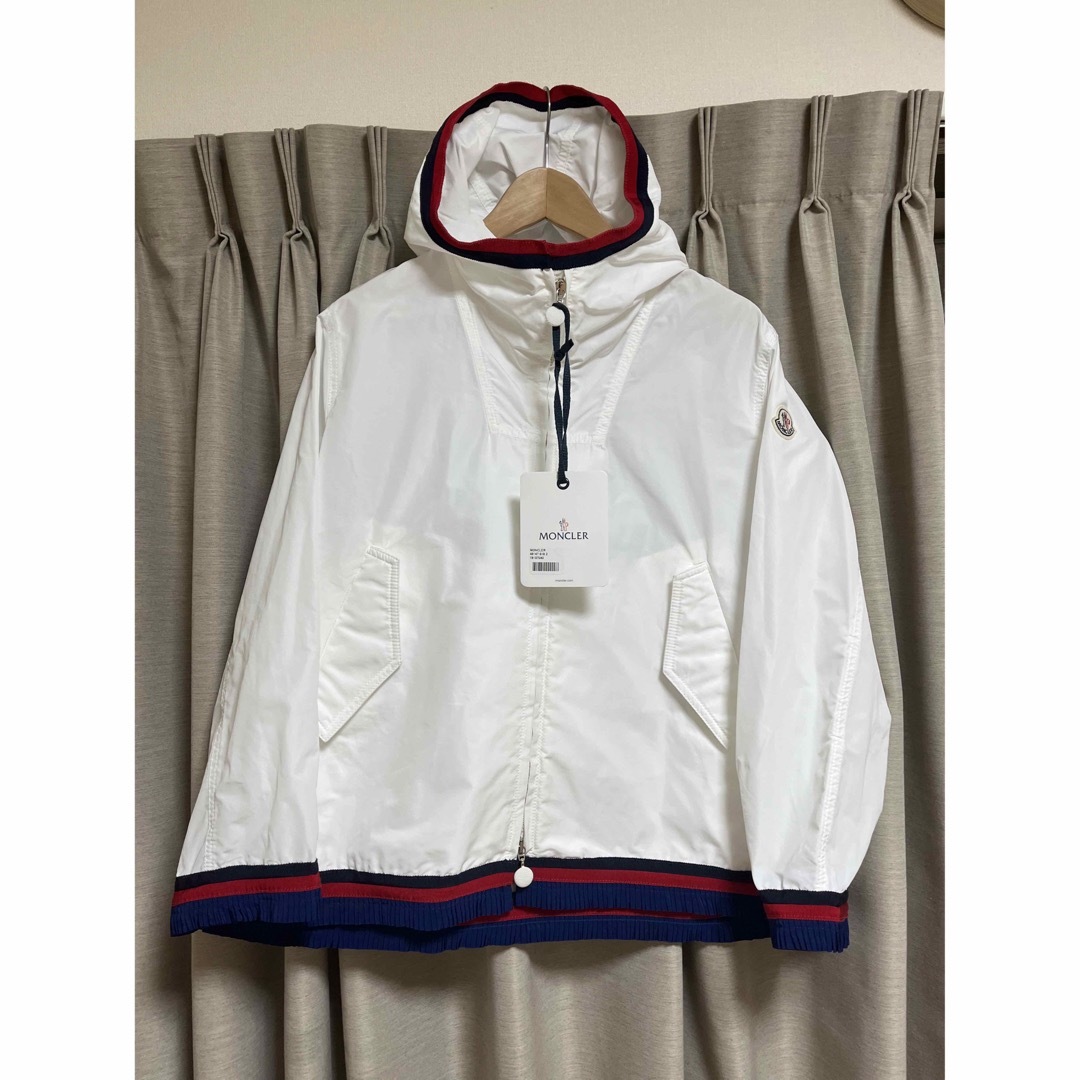 最終価格　鑑定済正規品　MONCLER　モンクレール　白　リバーシブル