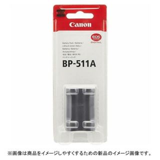 オリンパス(OLYMPUS)のCanon キャノン 【中古】 バッテリーパック BP-511A | 中古キャノンバッテリー カメラ用 アクセサリー 充電池 中古電池(デジタル一眼)