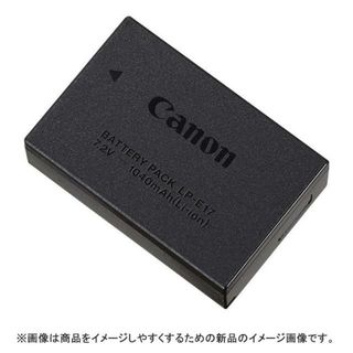 オリンパス(OLYMPUS)のCanon キャノン 【中古】 バッテリーパック LP-E17 | 中古キャノンバッテリー カメラ用 アクセサリー 充電池 中古電池(デジタル一眼)