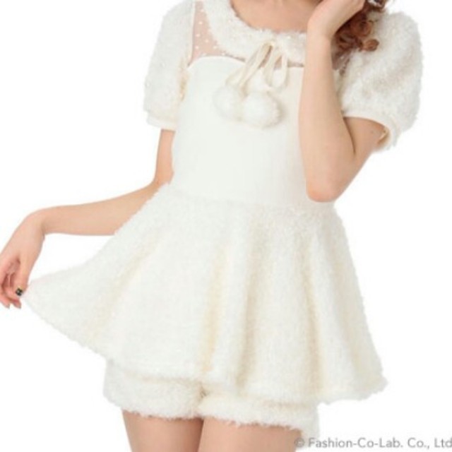 LIZ LISA(リズリサ)の新品♡新作🎀ふわふわお姫セットアップ♡ レディースのワンピース(ミニワンピース)の商品写真