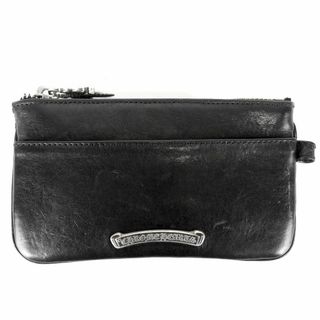 クロムハーツ(Chrome Hearts)のクロムハーツ CHROME HEARTS ■ 【 ZPR CHG WRISTLET 】 ジッパー チェンジパース レザー 財布 ウォレット　29726(コインケース/小銭入れ)