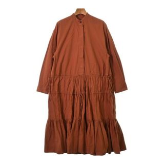 マルニ(Marni)のMARNI マルニ ワンピース 38(S位) オレンジ 【古着】【中古】(ひざ丈ワンピース)