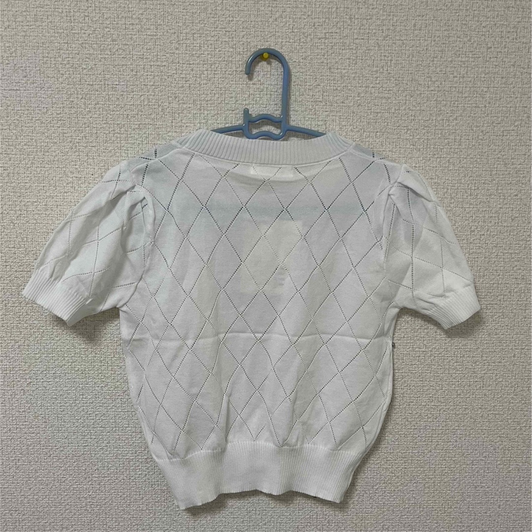 ZARA(ザラ)のM ビジュー 半袖 トップス ニット ラインストーン 韓国 andmary メンズのトップス(Tシャツ/カットソー(半袖/袖なし))の商品写真