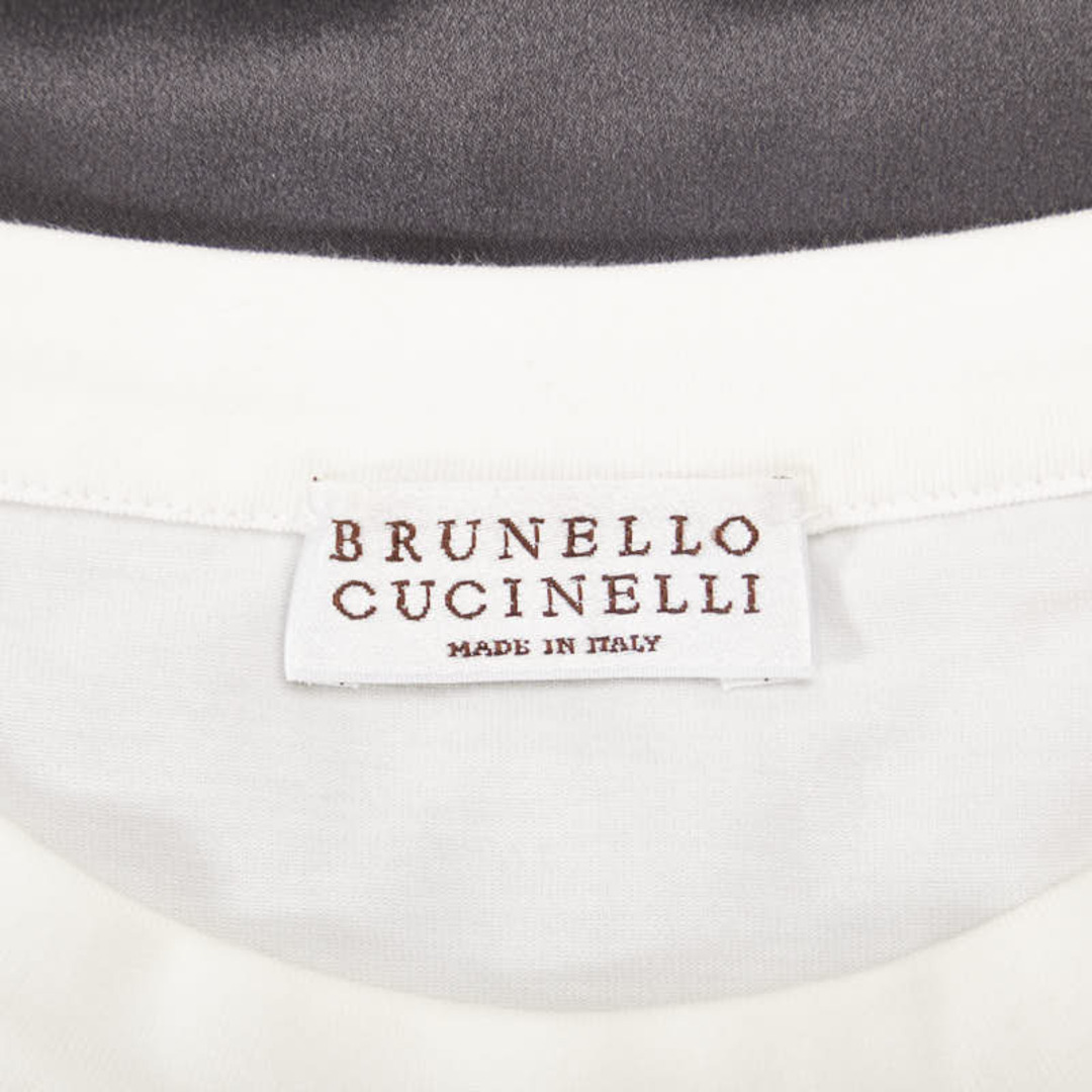 BRUNELLO CUCINELLI(ブルネロクチネリ)のブルネロクチネリ 半袖Ｔシャツ コットン レディース Brunello Cucinelli 【1-0119571】 レディースのトップス(Tシャツ(半袖/袖なし))の商品写真