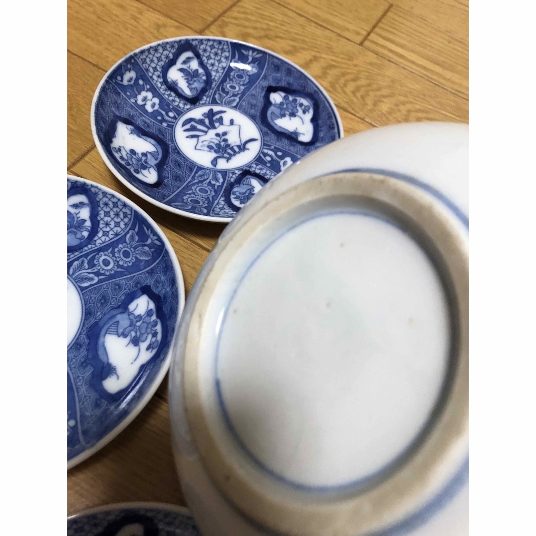 染付 小皿 豆皿 エンタメ/ホビーの美術品/アンティーク(陶芸)の商品写真