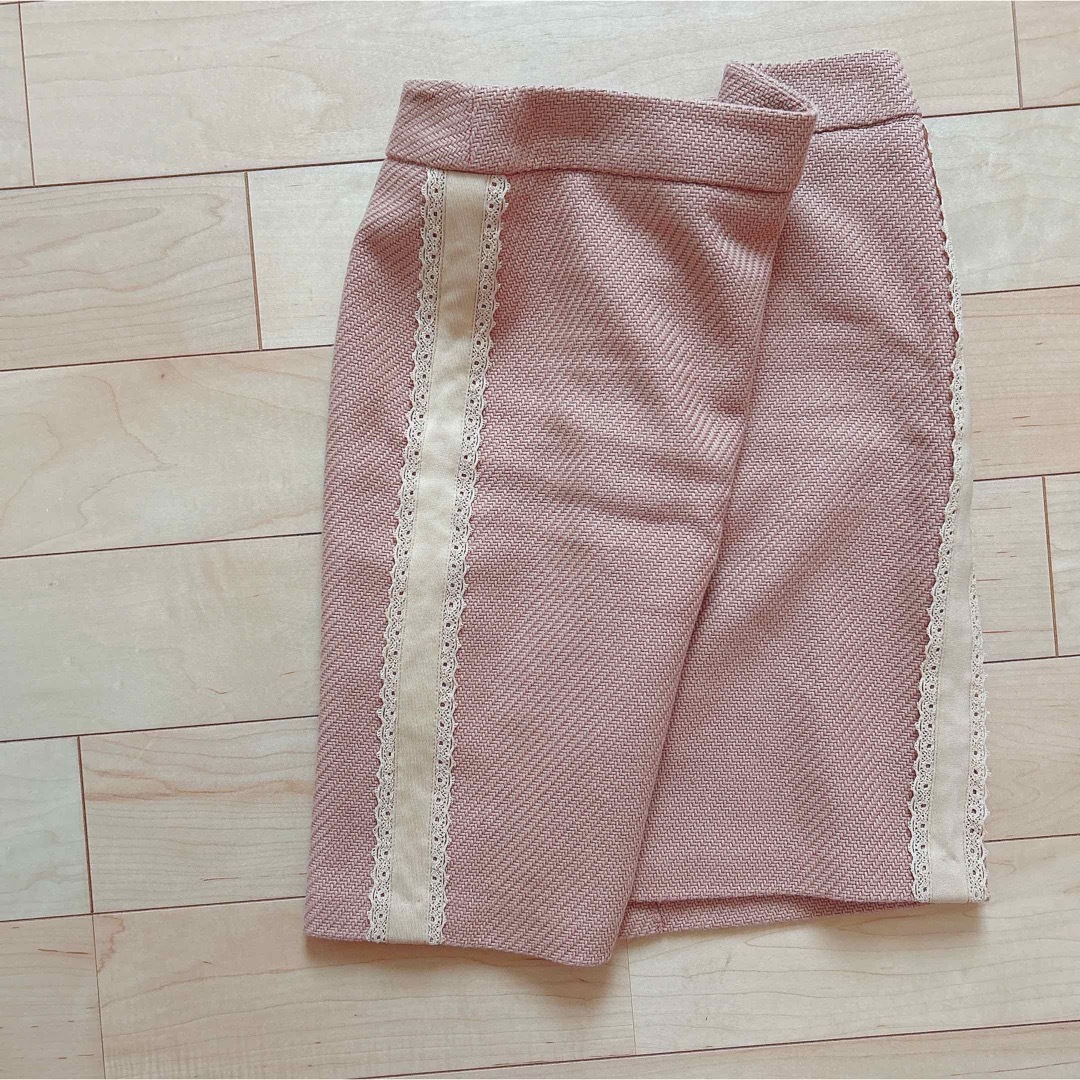 JILL by JILLSTUART(ジルバイジルスチュアート)の♡ジルスチュアート♡サイドレースタイトスカート♡ レディースのスカート(ミニスカート)の商品写真