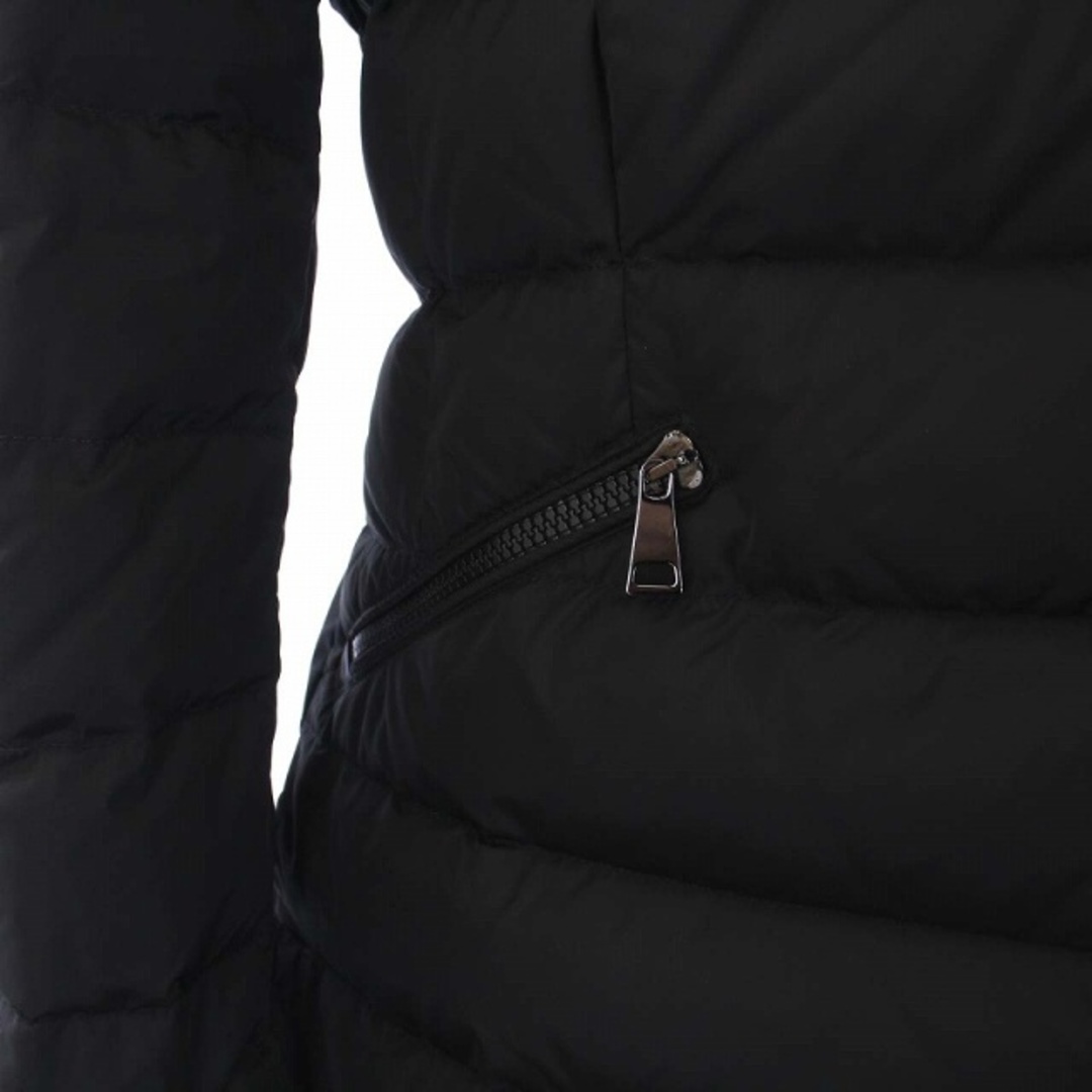 MONCLER FLAMMETTE ダウンコート ロング フード 2 M 黒 5