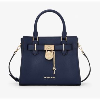 マイケルコース(Michael Kors)のMICHAEL KORS ハンドバッグ　HAMILTON サッチェル スモール(ハンドバッグ)