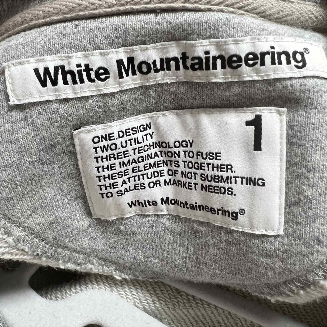 White Mountaineering ビッグスウェットシャツ サイズ1