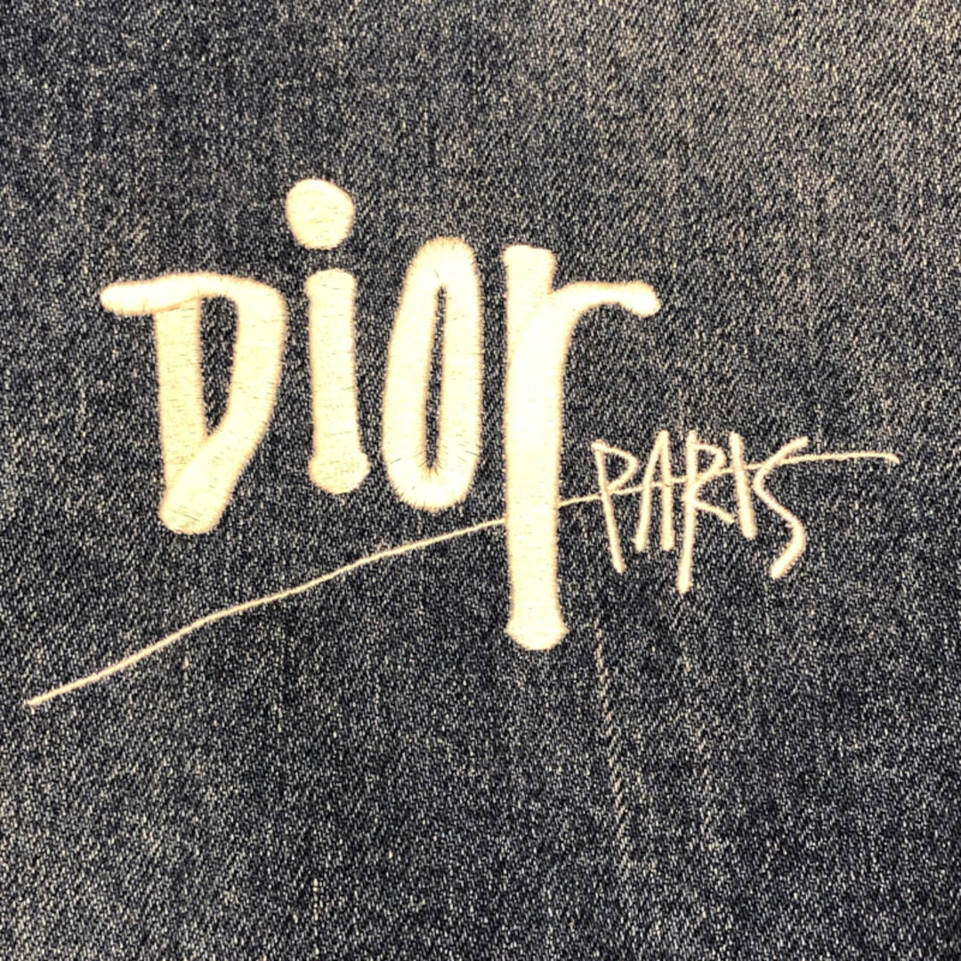 クリスチャン・ディオール Christian Dior STUSSY　デニムジャケット 033D491AY988 コットン コットン99％　ポリエステル1％ メンズ デニムジャケット