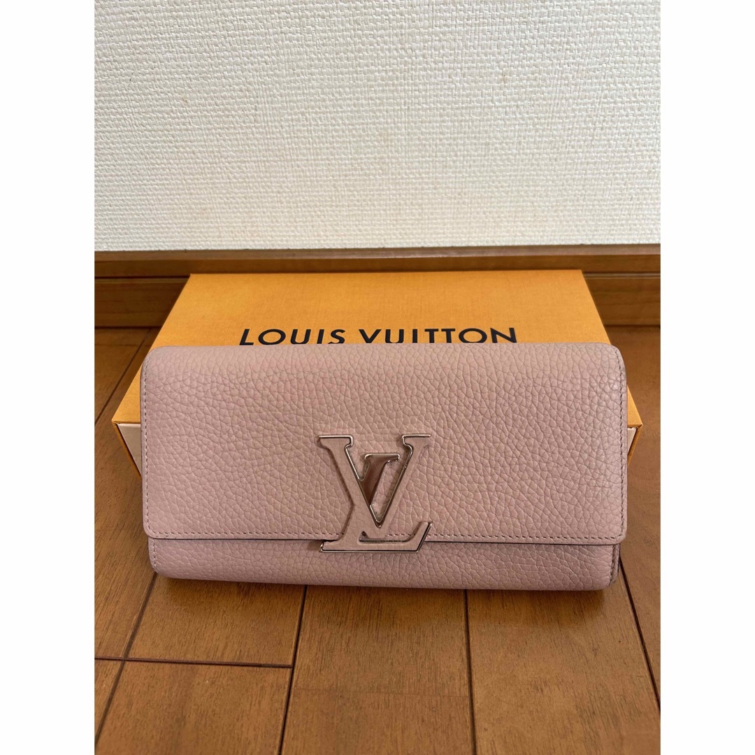 LOUIS VUITTON ルイヴィトン⭐︎カプシーヌ 長財布 マグノリア-