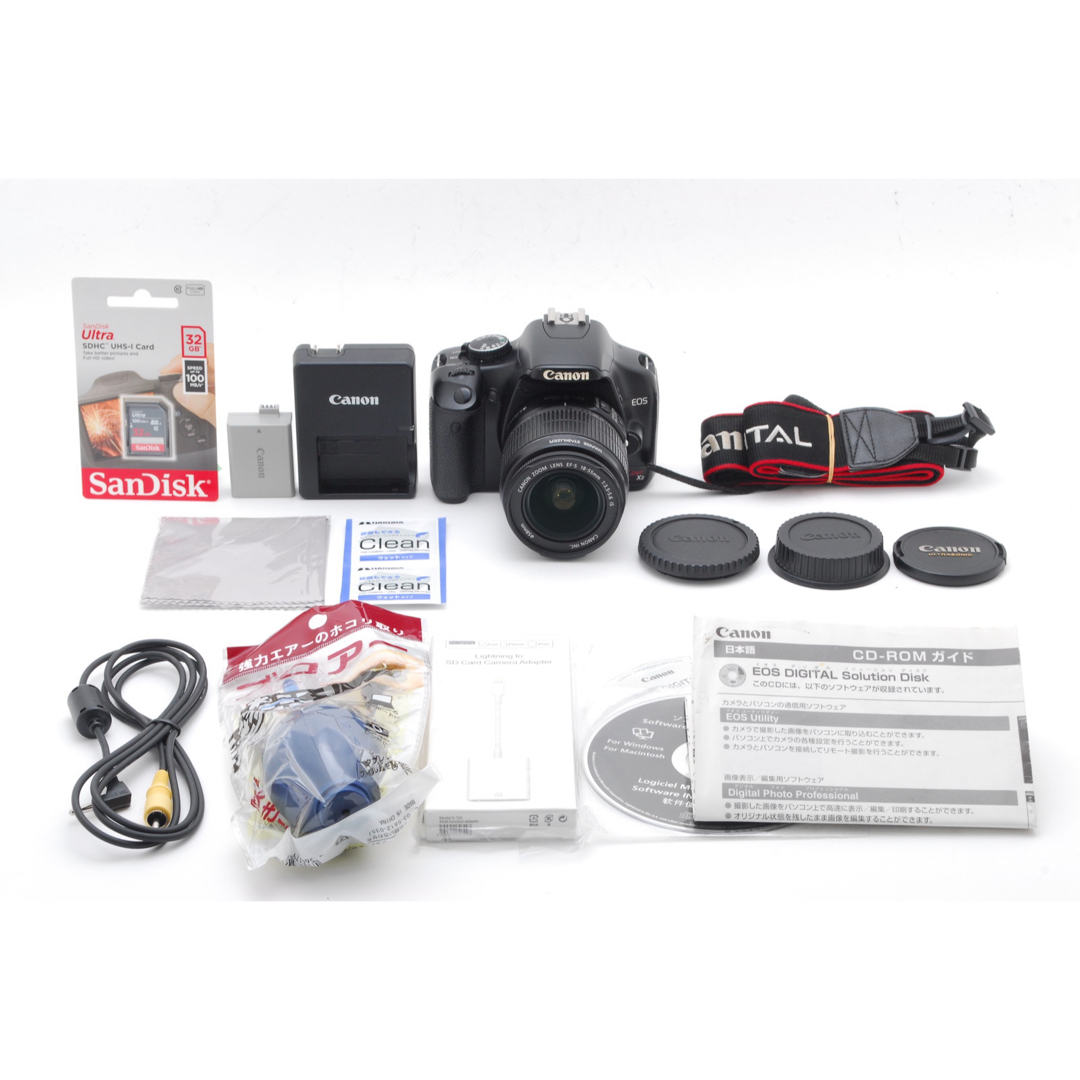 状態◎、コスパ◎、付属品充実で大満足❤️Canon EOS KISS X2-