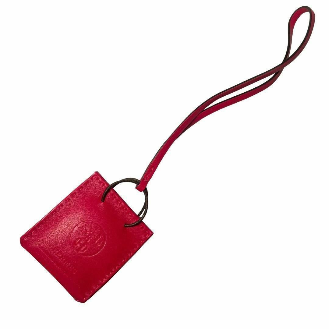美品✨ HERMES サックオランジュ ローズメキシコ 刻印 バッグチャーム