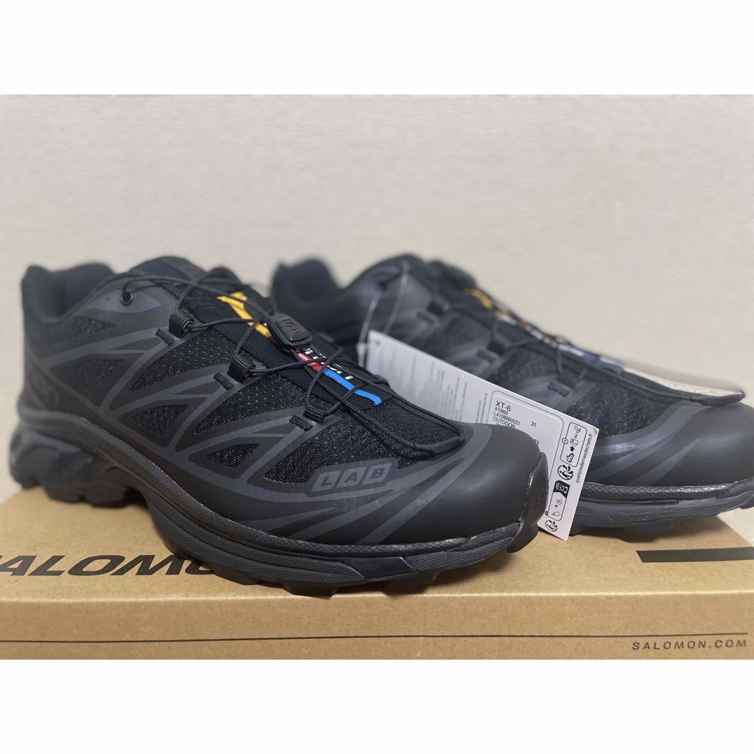 SALOMON XT-6 black 27.5cm US9.5