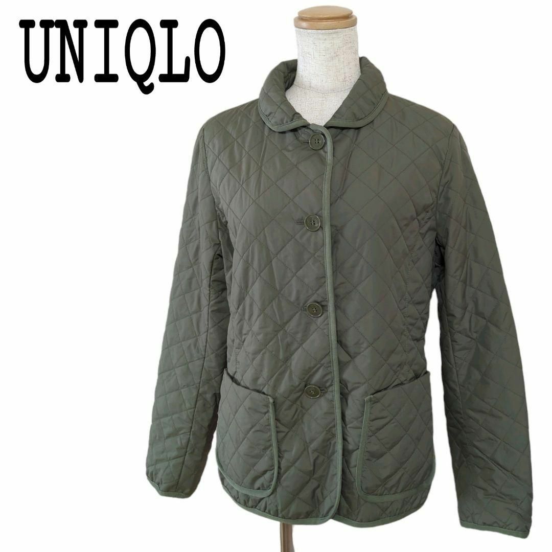 UNIQLO ユニクロ キルティング ジャケット ブルゾン ジャンパー L | フリマアプリ ラクマ