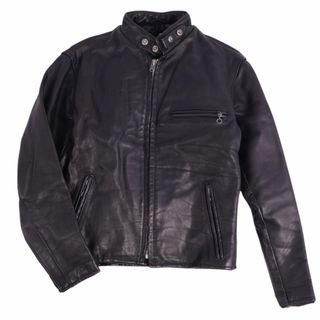 ショット(schott)のショット SCHOTT ジャケット レザージャケット シングルライダース 641E ボアライナー ステアハイド アウター メンズ 36(S相当) ブラック(レザージャケット)