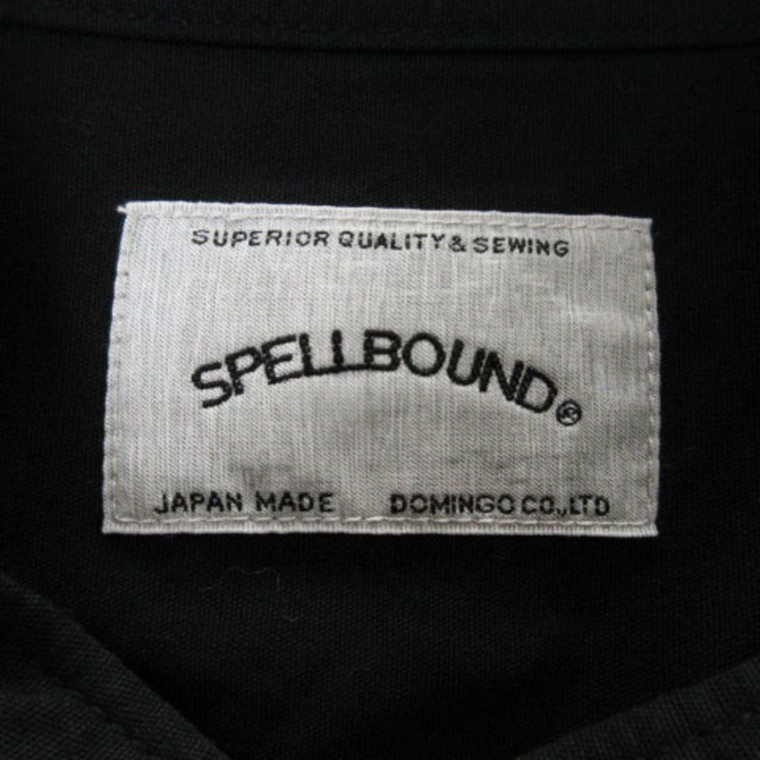 スペルバウンド バットダイポプリン オーバー シャツ 長袖 2 ブラック 2