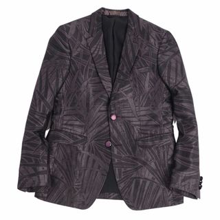 ETRO - 極美品 エトロ ETRO ジャケット テーラード 総柄 シルク