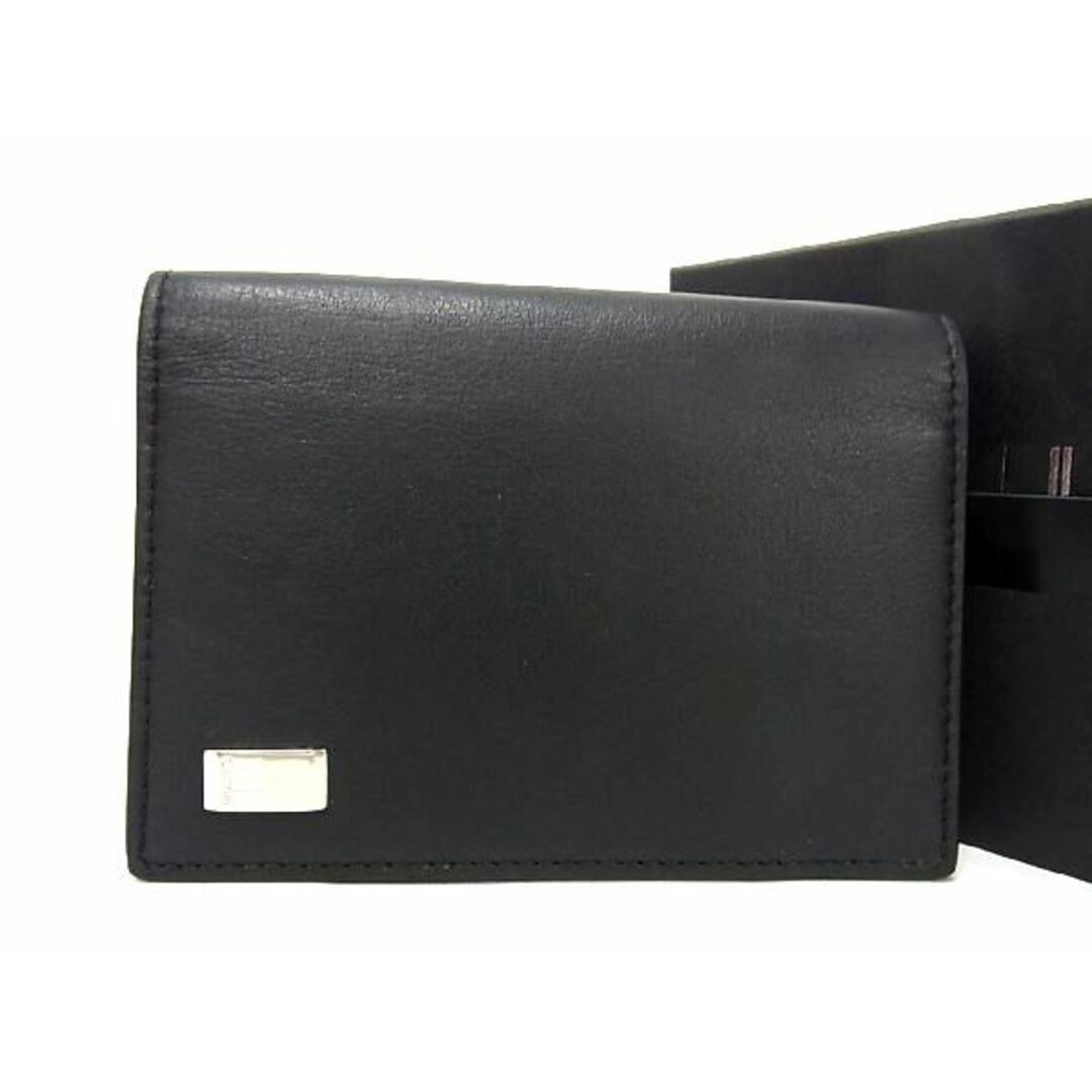 Dunhill(ダンヒル)の■新品■未使用■ dunhill ダンヒル レザー カードケース カード入れ 名刺入れ ブラック系 BF3447  メンズのメンズ その他(その他)の商品写真