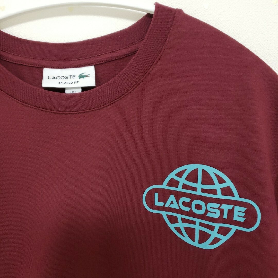 LACOSTE(ラコステ)のLACOSTE　2023年秋物　ロゴ入りTシャツ メンズのトップス(Tシャツ/カットソー(半袖/袖なし))の商品写真