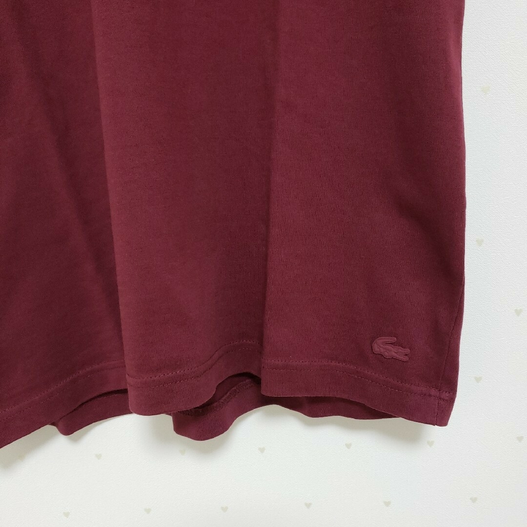 LACOSTE(ラコステ)のLACOSTE　2023年秋物　ロゴ入りTシャツ メンズのトップス(Tシャツ/カットソー(半袖/袖なし))の商品写真