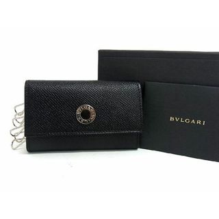 ブルガリ(BVLGARI)の■新品■未使用■ BVLGARI ブルガリブルガリ レザー 6連 キーケース 鍵入れ メンズ レディース  ブラック系 BE4901 (その他)