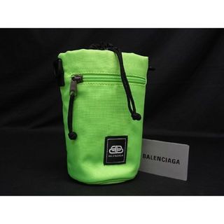 バレンシアガ(Balenciaga)の■新品■未使用■ BALENCIAGA バレンシアガ ウィークエンド ナイロン ボトルホルダー ボトルケース レディース ライトグリーン系 BE5323 (その他)