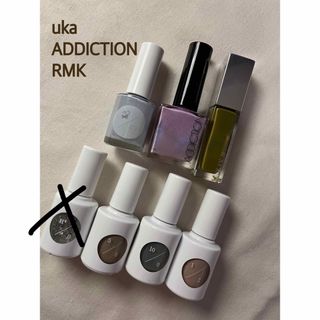 ウカ(uka)のuka ADDICTION RMK ネイルポリッシュ7点set(マニキュア)