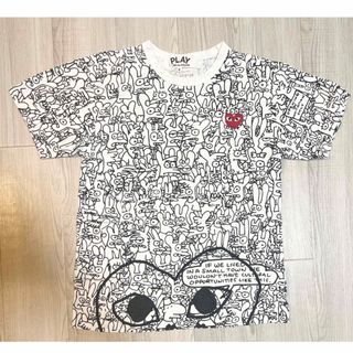 コムデギャルソン(COMME des GARCONS)の美品！COMMEdesGARCONS PLAY The SIMPSONS(Tシャツ/カットソー(半袖/袖なし))