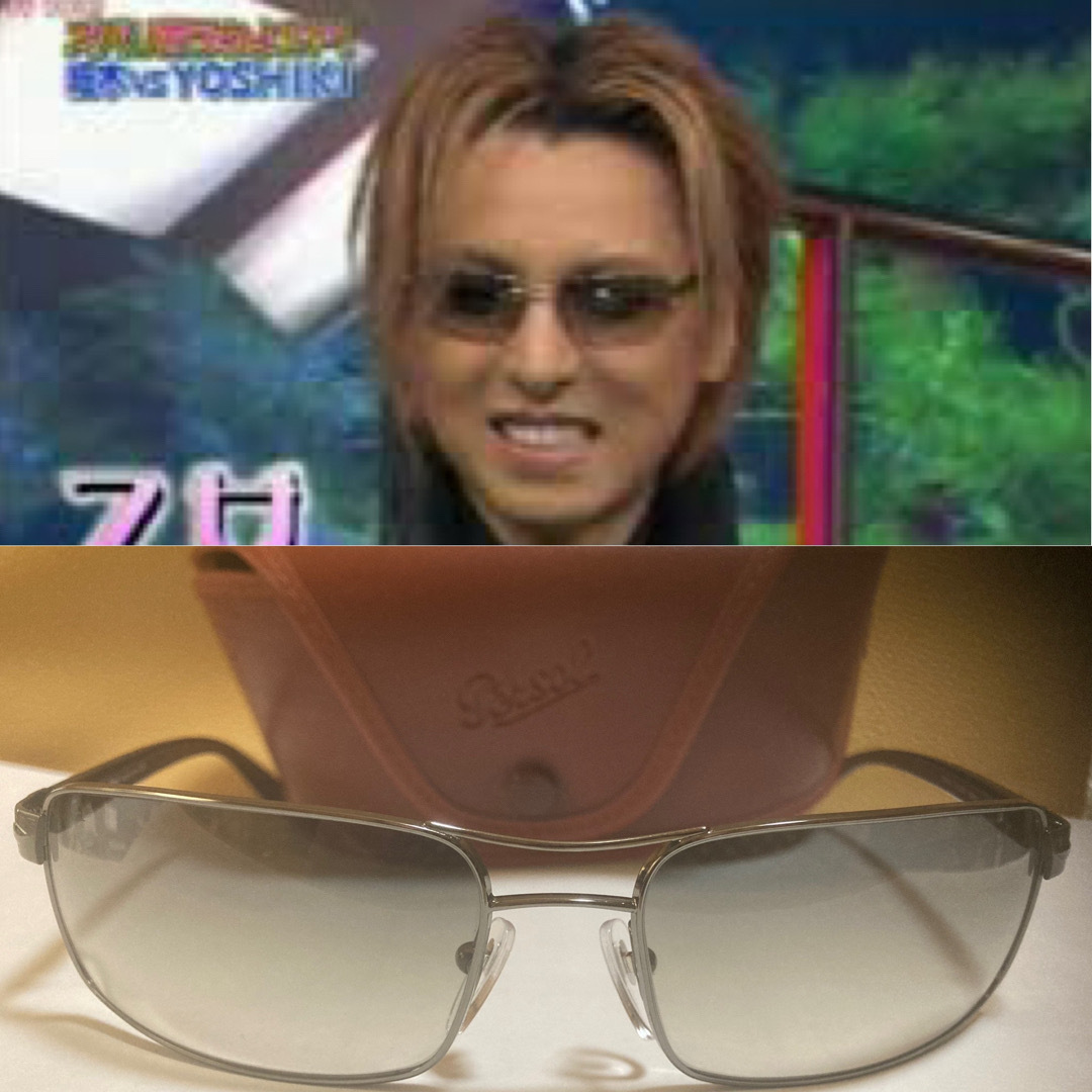 未使用 廃盤 YOSHIKI着用Persol ペルソール サングラス