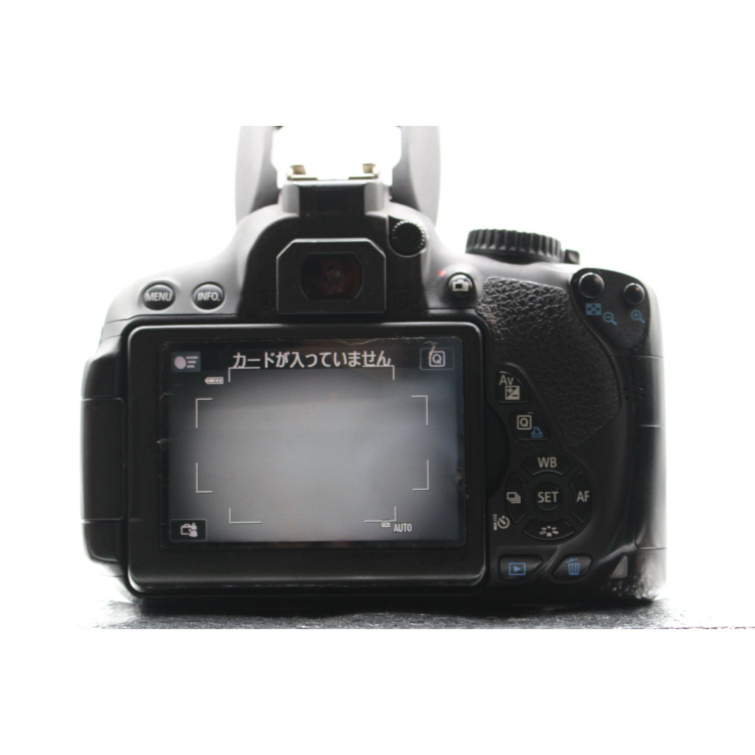 Canon EOS kiss X6i ダブルズーム バッグ付き カメラセット