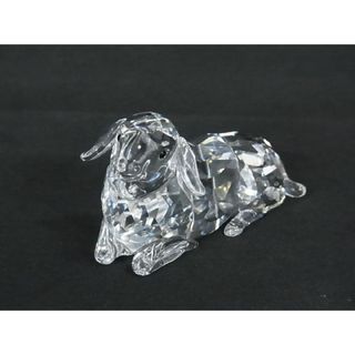 スワロフスキー(SWAROVSKI)の■新品■未使用■ SWAROVSKI スワロフスキー クリスタル マザーシープ オブジェ 置物 インテリア クリア AR5764(その他)