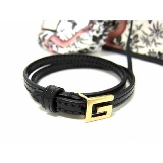 グッチ(Gucci)の■新品■未使用■ GUCCI グッチ パテントレザー ゴールド金具 2連 ブレスレット チョーカー アクセサリー ブラック系 AQ7489 (ブレスレット/バングル)