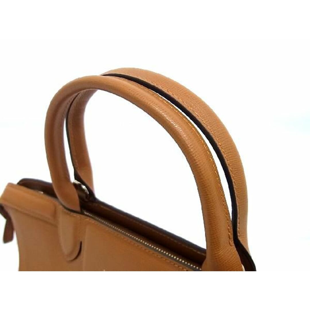 【未使用品】LONGCHAMP ハンドバッグ 2way エリタージュ ブラウン